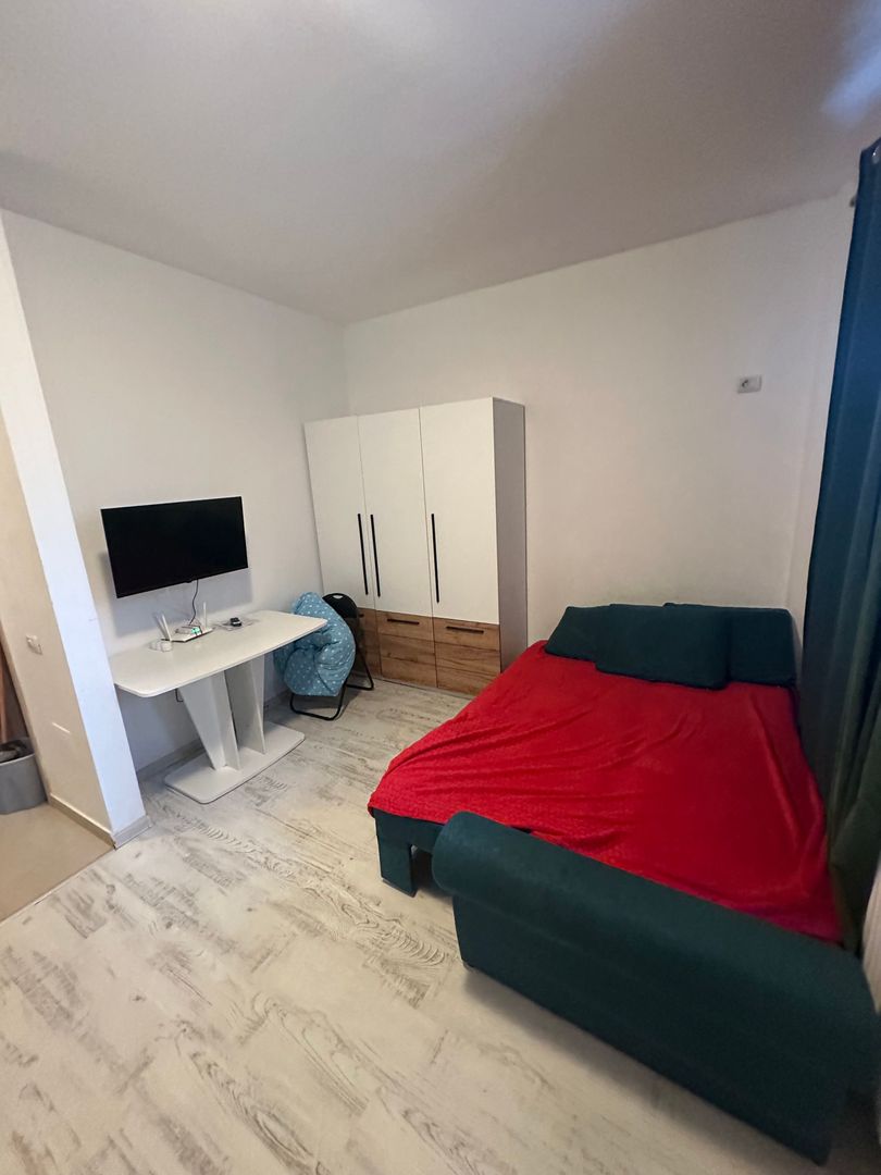 Garsoniera de inchiriat in militari residence/ demisol inalt - imaginea 3