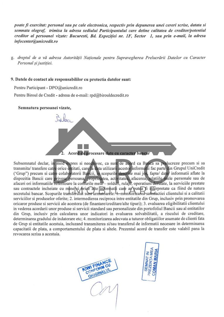 Vand apartament cu 2 camere in Cornisa, et. intermediar, lift nou - imaginea 23