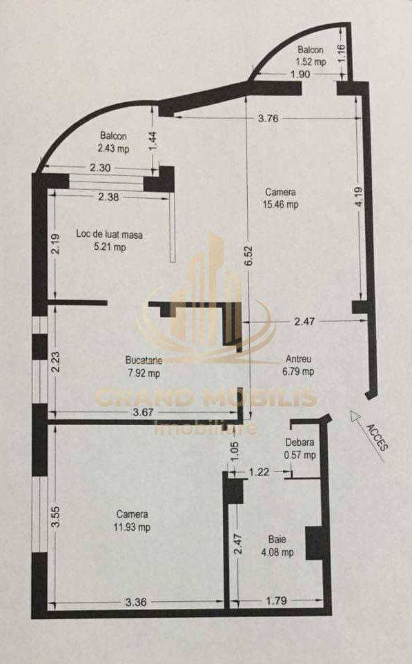 Apartament 2 camere decomandat – Circumvalațiunii-Kaufland - imaginea 7