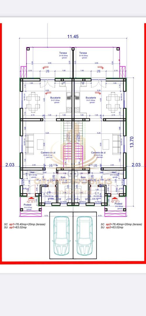 Casa in stil mediteranean, ultrafinisată 5 camere, 3 bai + curte. - imaginea 36