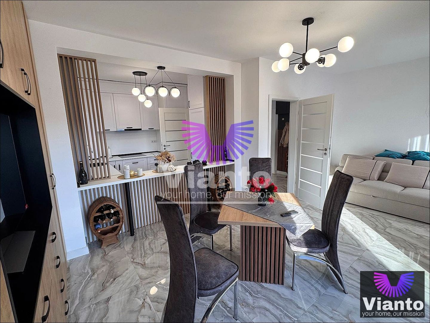 Apartament 2 camere mobilat si utilat cu balcon | Cristian | Davinci Homes