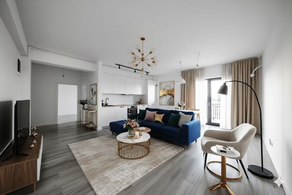 Apartamentul nr. 31 | 2 camere decomandat | Etaj 3 | Terasă 8,60 mp | - imaginea 5
