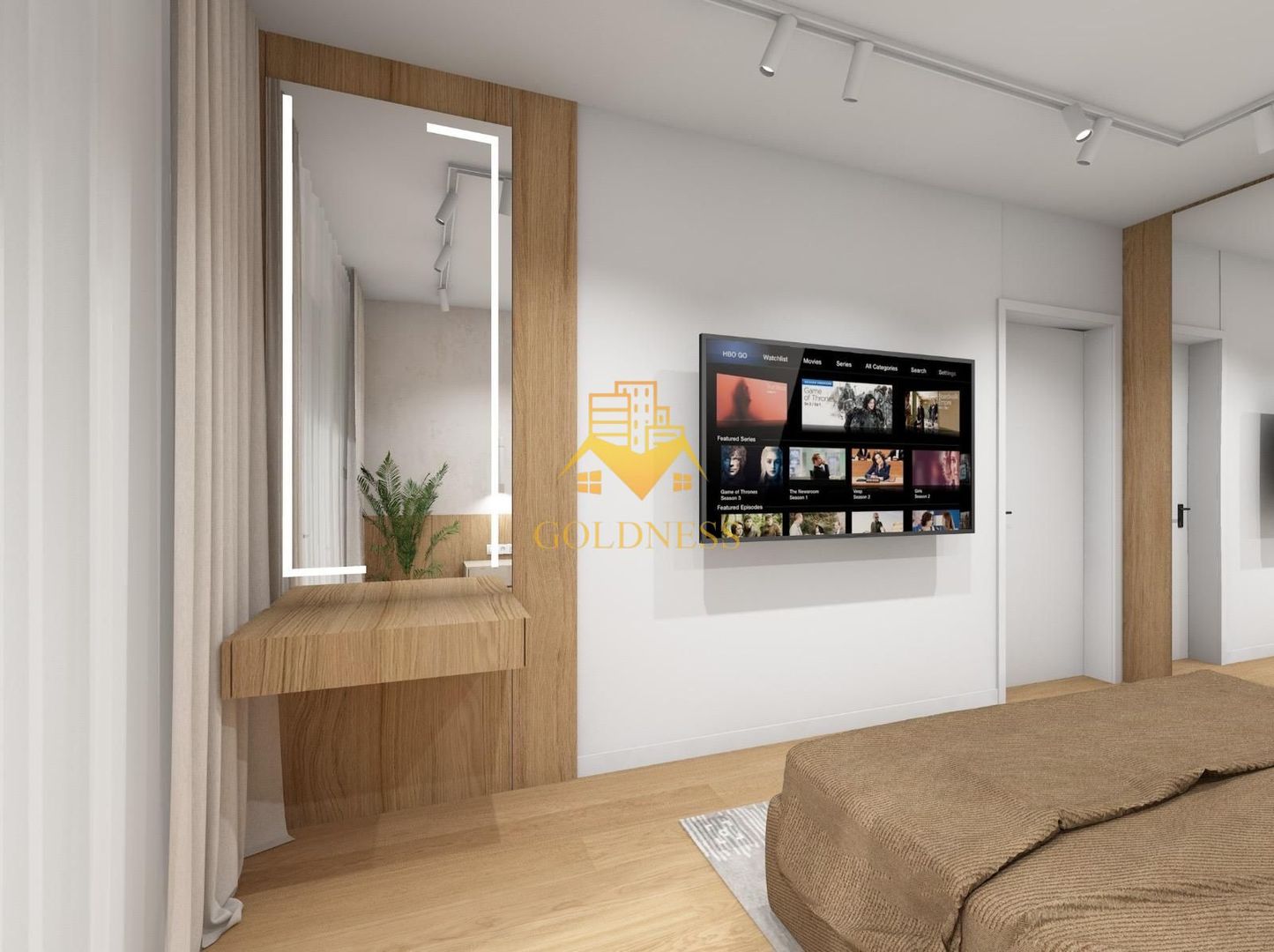2 camere, LUX, AC, parcare, bloc nou, Plopilor Zona Parcul Rozelor - imaginea 11