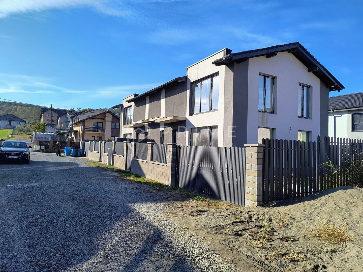Construcție nouă, zonă liniștită – case 3 dormitoare, teren 250 mp