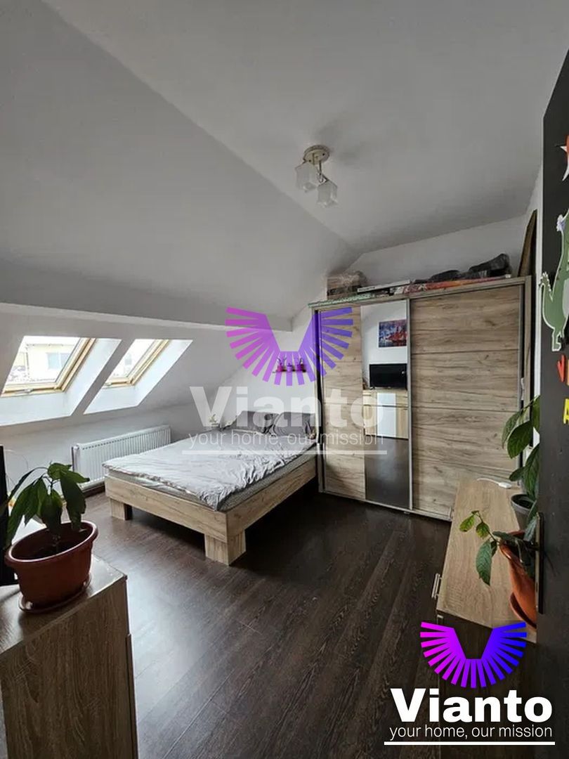 Apartament 2 camere la mansarda | Zona Turnisor | Bloc la curte