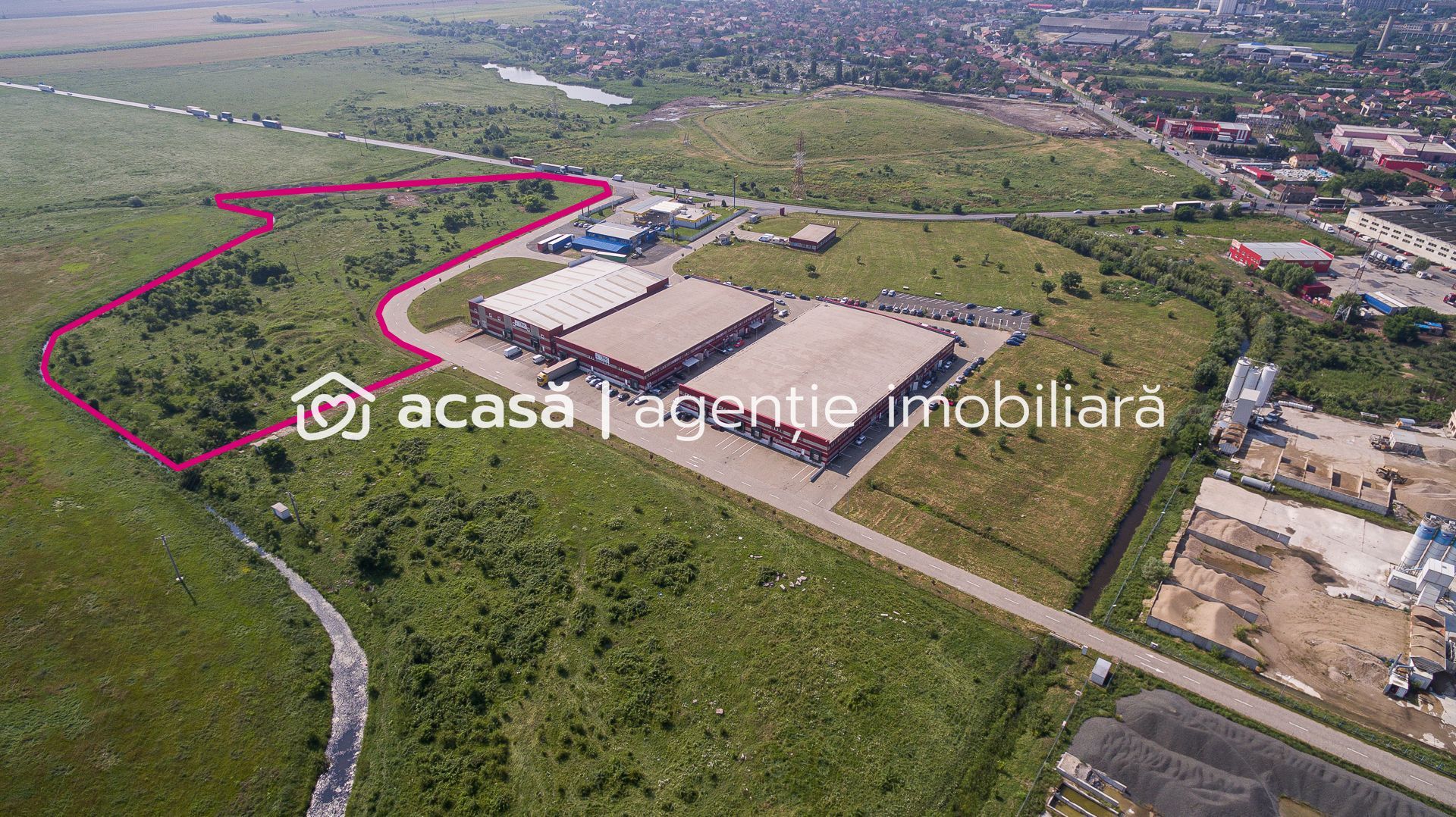 Imagine 2 - Teren industrial 28812 mp în Parcul Industrial UTA2 Arad
