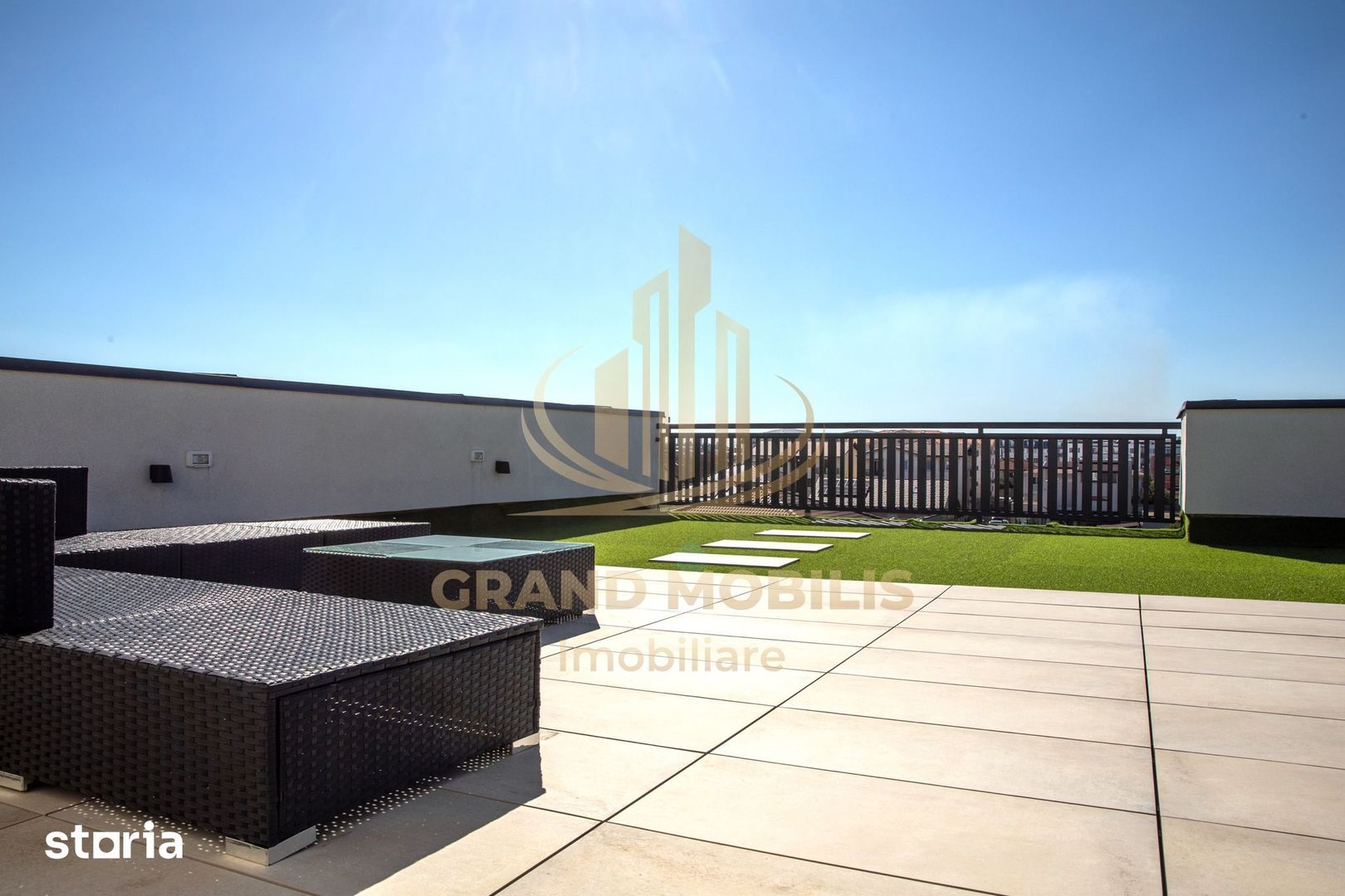 Apartament lux de inchiriat cu terasa rooftop zona Braytim - imaginea 11