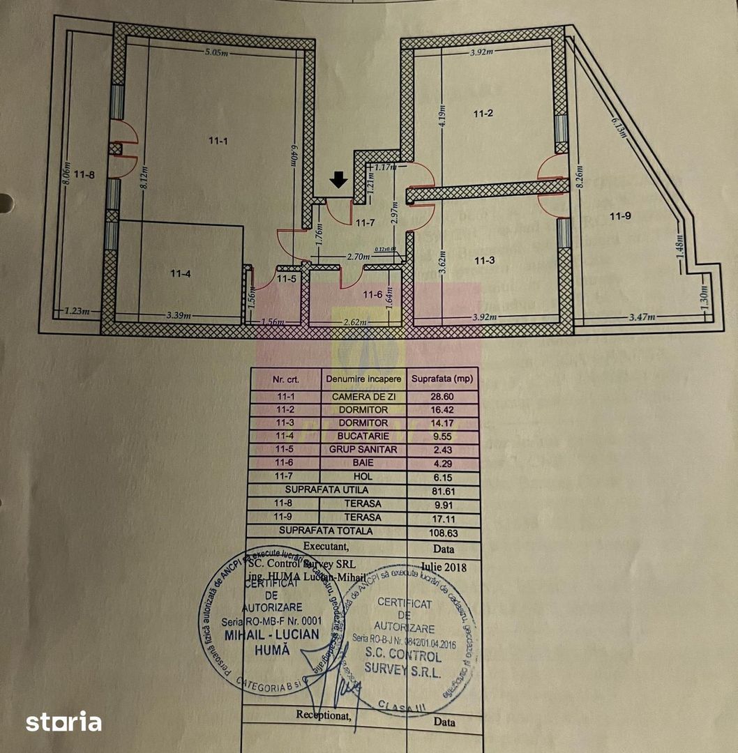 Apartament 3 camere | Două terase | Două locuri de parcare | - imaginea 21