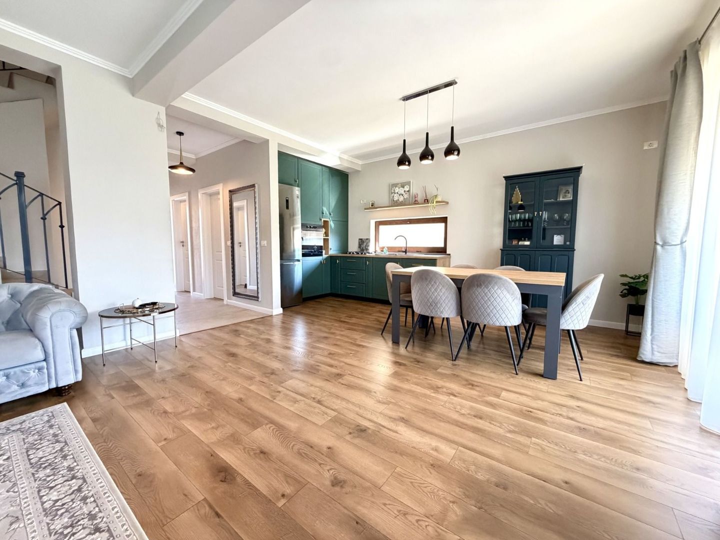 Duplex modern 5 camere 120 mp teren 335 mp Dumbravita Ferventia - imaginea 21