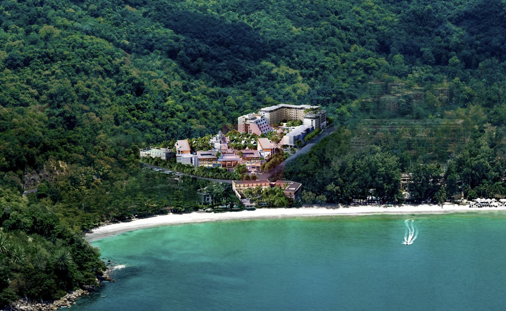 Intercontinental Residences, plaja privata, Phuket - imaginea 10