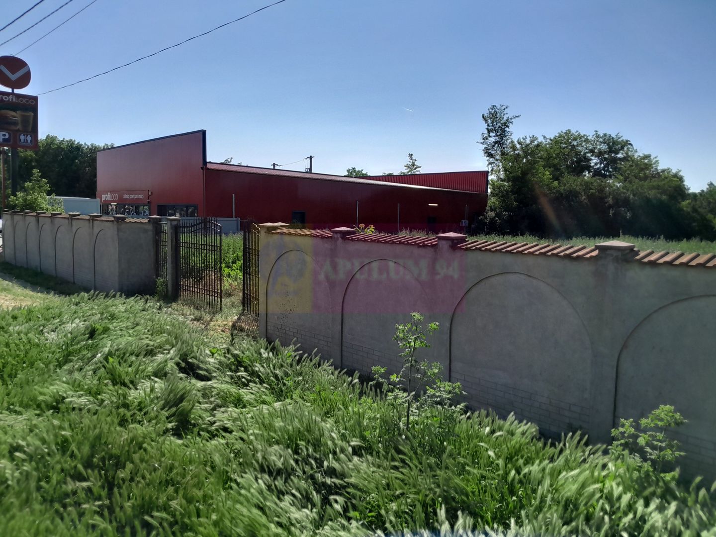 Movilita (IL)-teren de inch. 1800 mp stradal, 30 ml desch, langa Profi