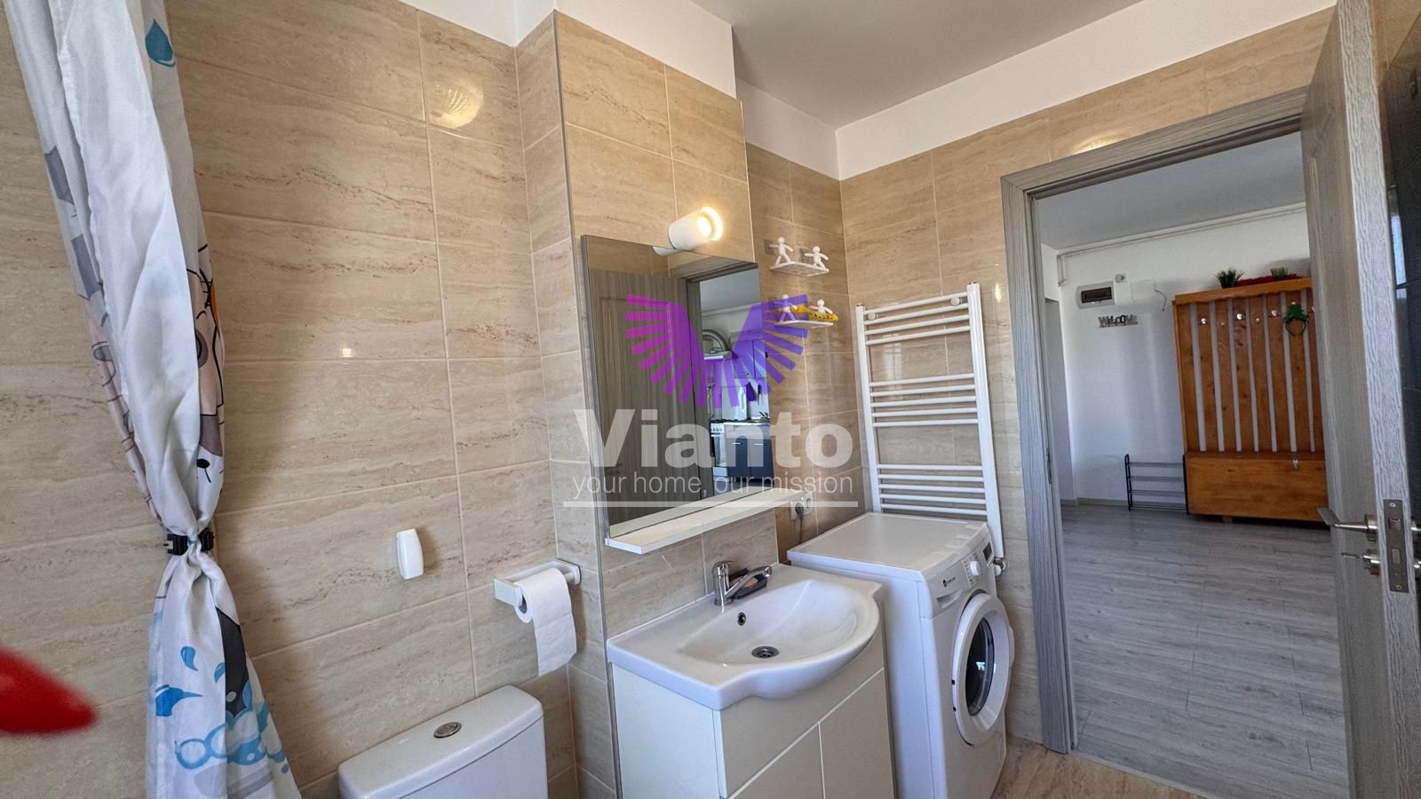 Apartament 2 Camere Utilat si Mobilat -Balcon si Parcare - Cartier Arhitectilor