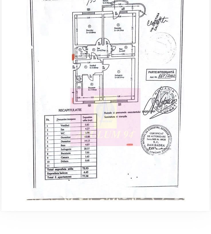 Apartament de vanzare 3 camere Mall Vitan, cu Centrala proprie - imaginea 11