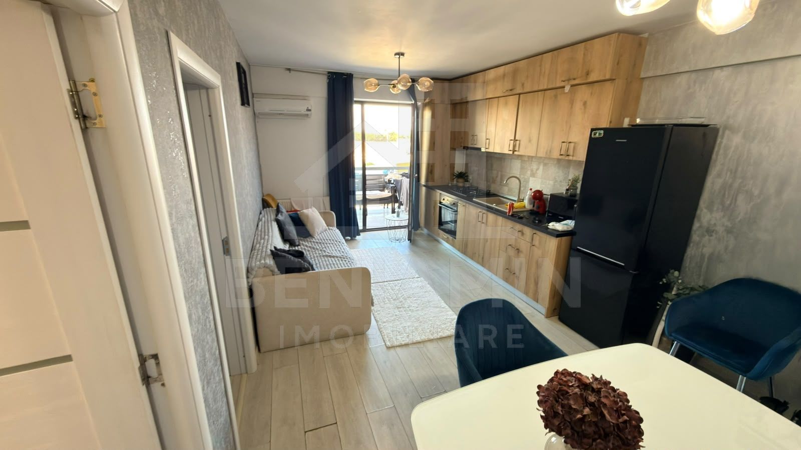 Apartament doua camere in bloc nou Magnolia etaj 2 cu parcare privata