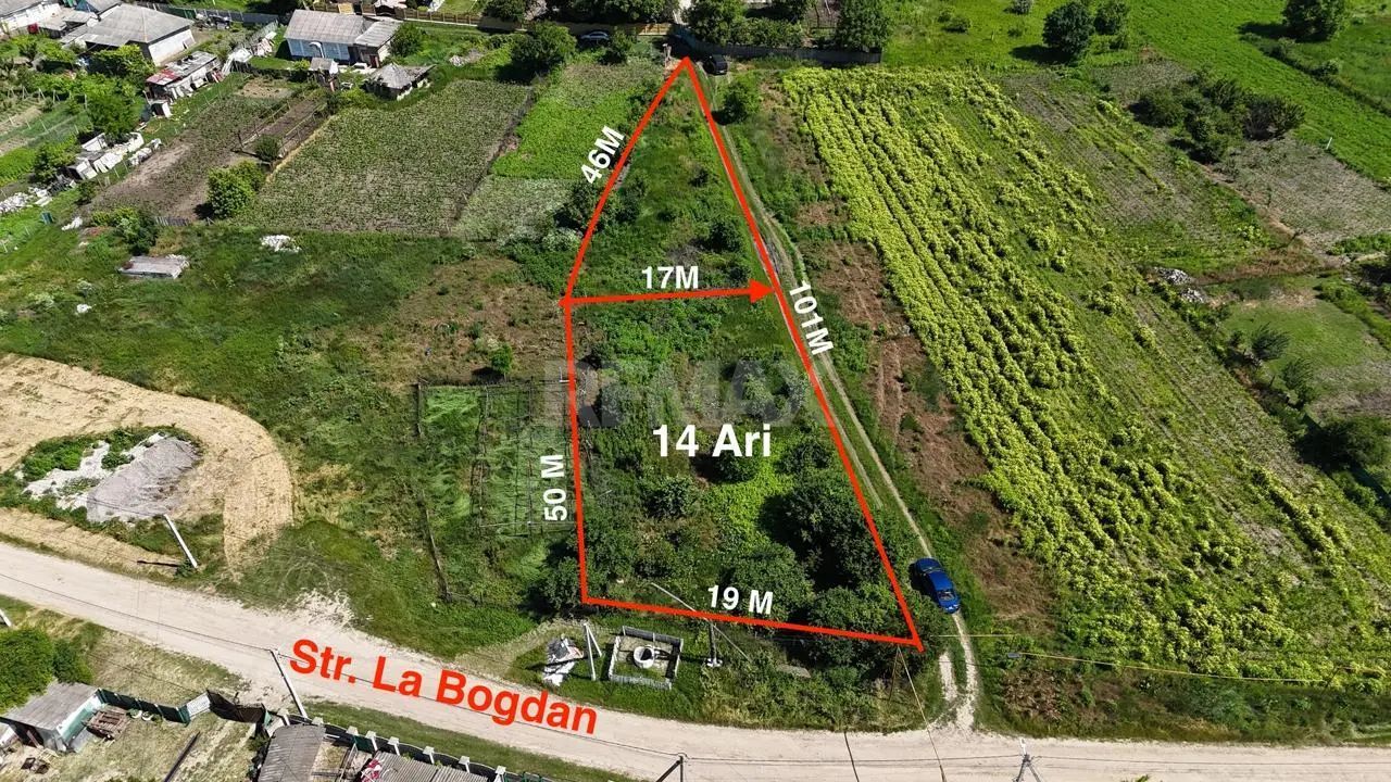 Teren pentru construcții 14 ari, Nimoreni, Ialoveni