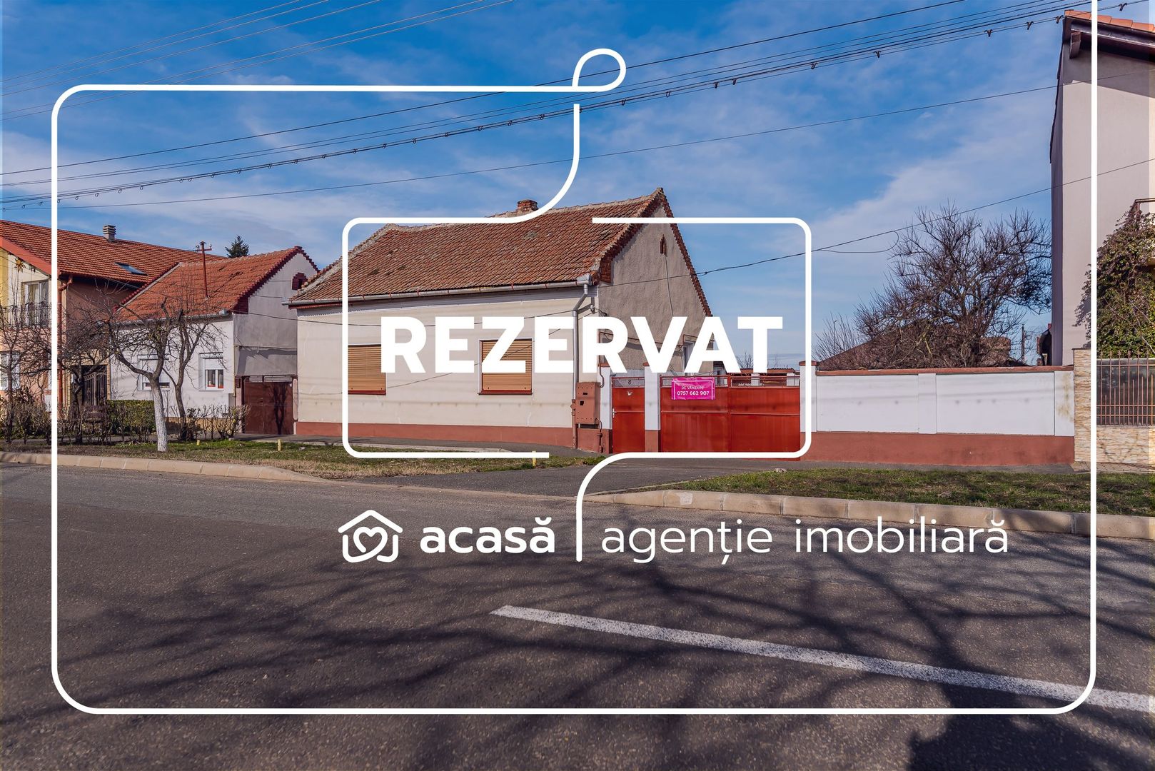 REZERVAT!Casă cu teren 846 mp Micalaca, Strada Lipovei.