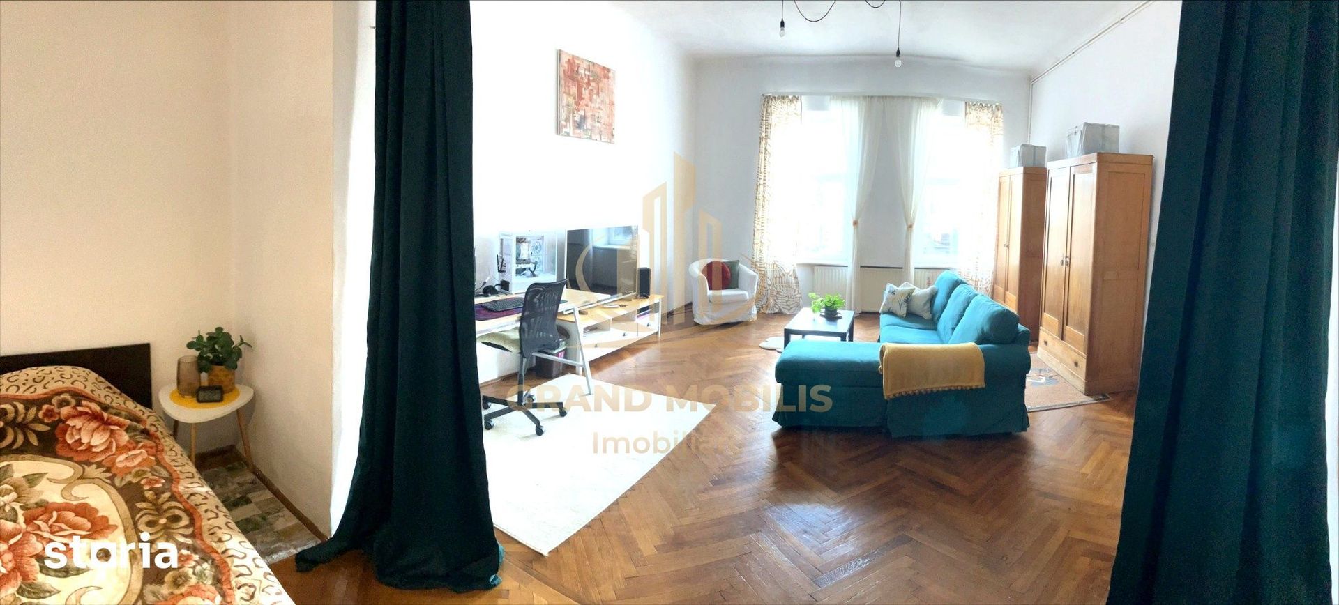 Badea Cârțan | Apartament 2 camere |84 mp utili|Etaj 1|Curte + boxă - imaginea 3