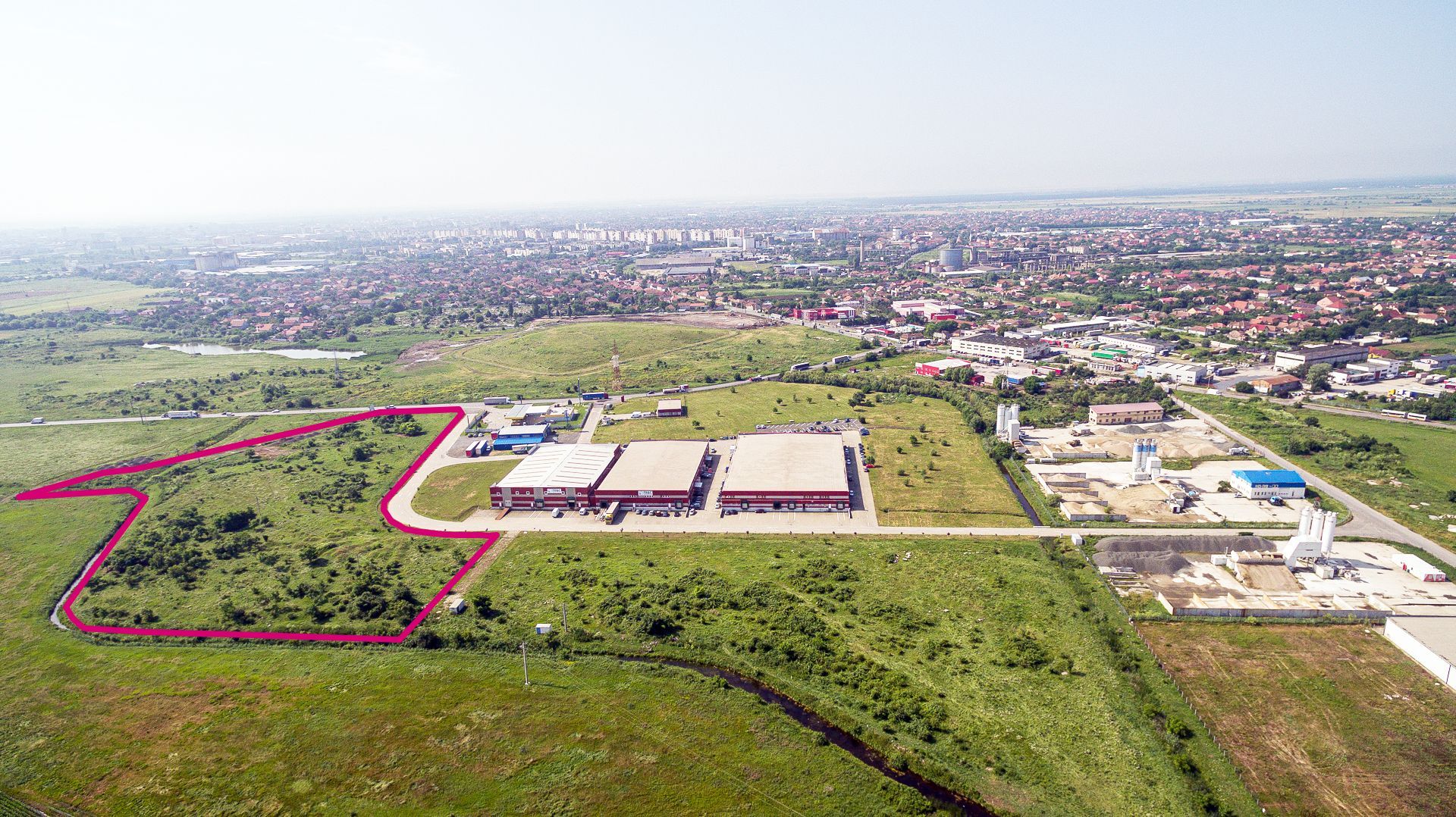 Imagine 6 - Teren industrial 28812 mp în Parcul Industrial UTA2 Arad