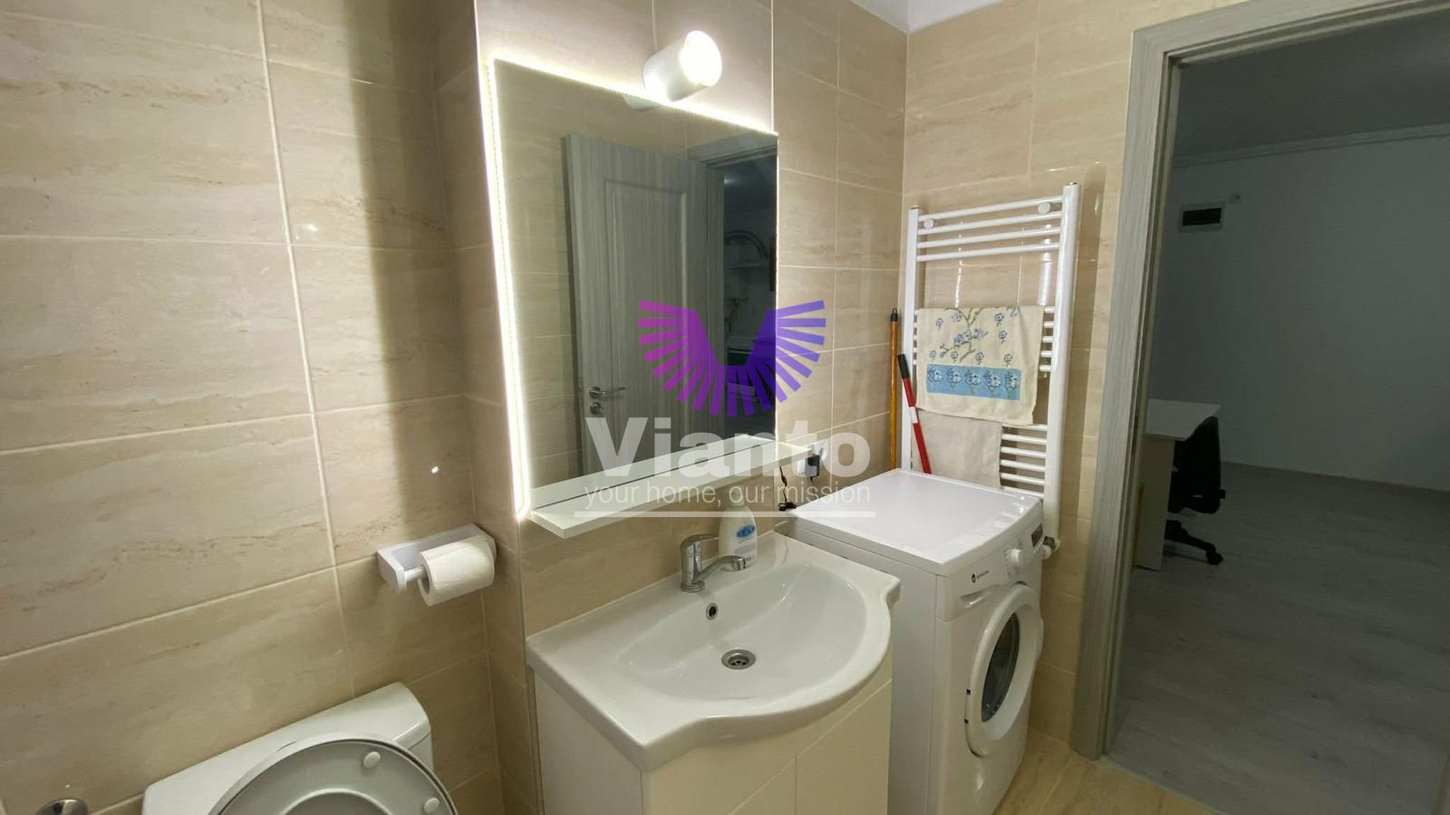 Apartament 2 Camere utilat si mobilat cu balcon si Parcare - Cartier Arhitectilor