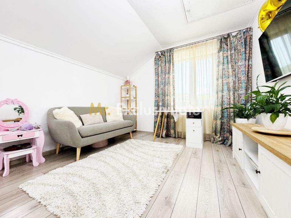 Casa moderna la cheie cu teren 485 mp Stefanesti - imaginea 22
