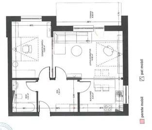 2 camere mobilat cu balcon generos de 9 mp boxă și parcare subterană - imaginea 13