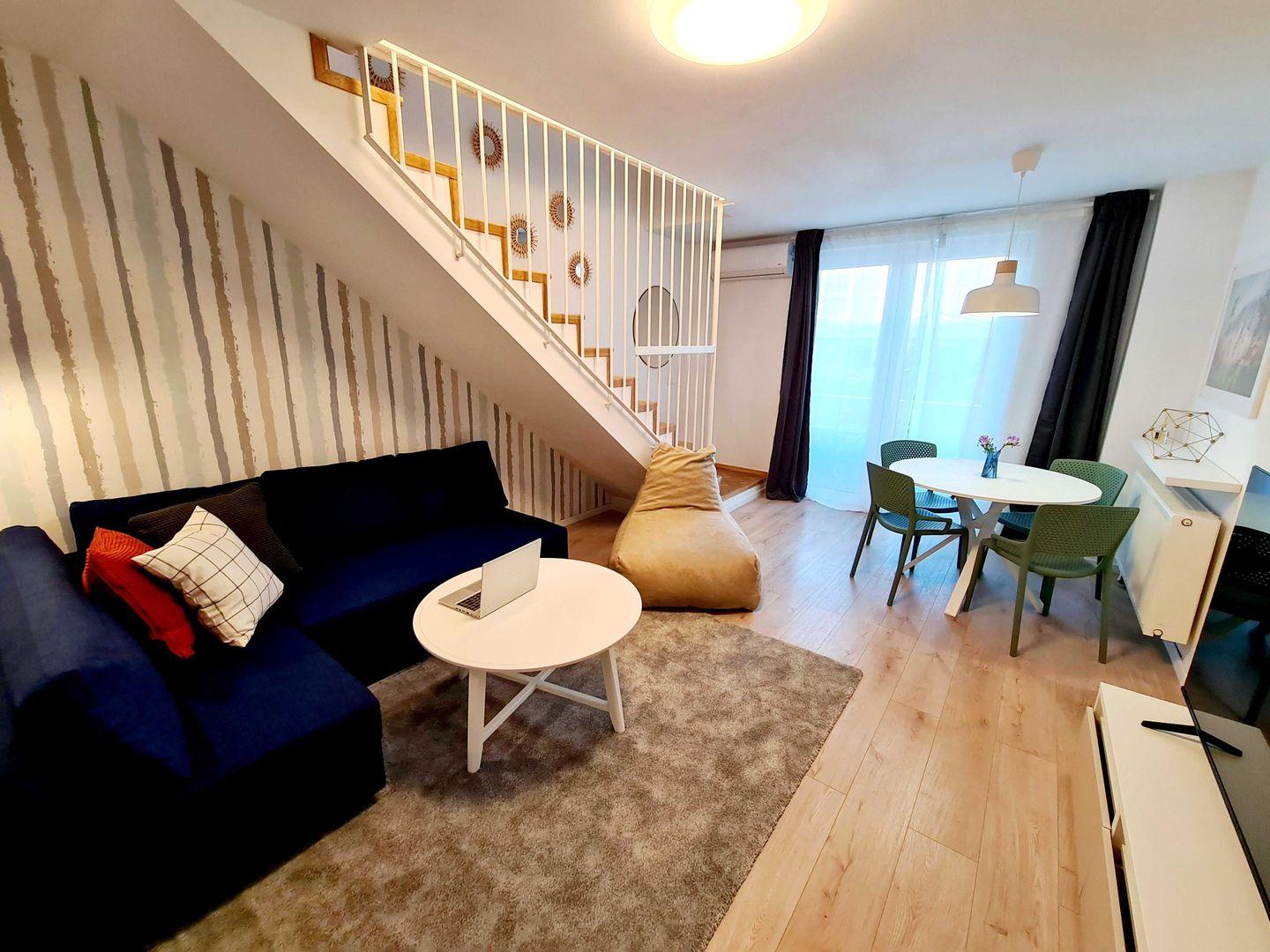 Duplex - 2 camere cu office - Sala Palatului -