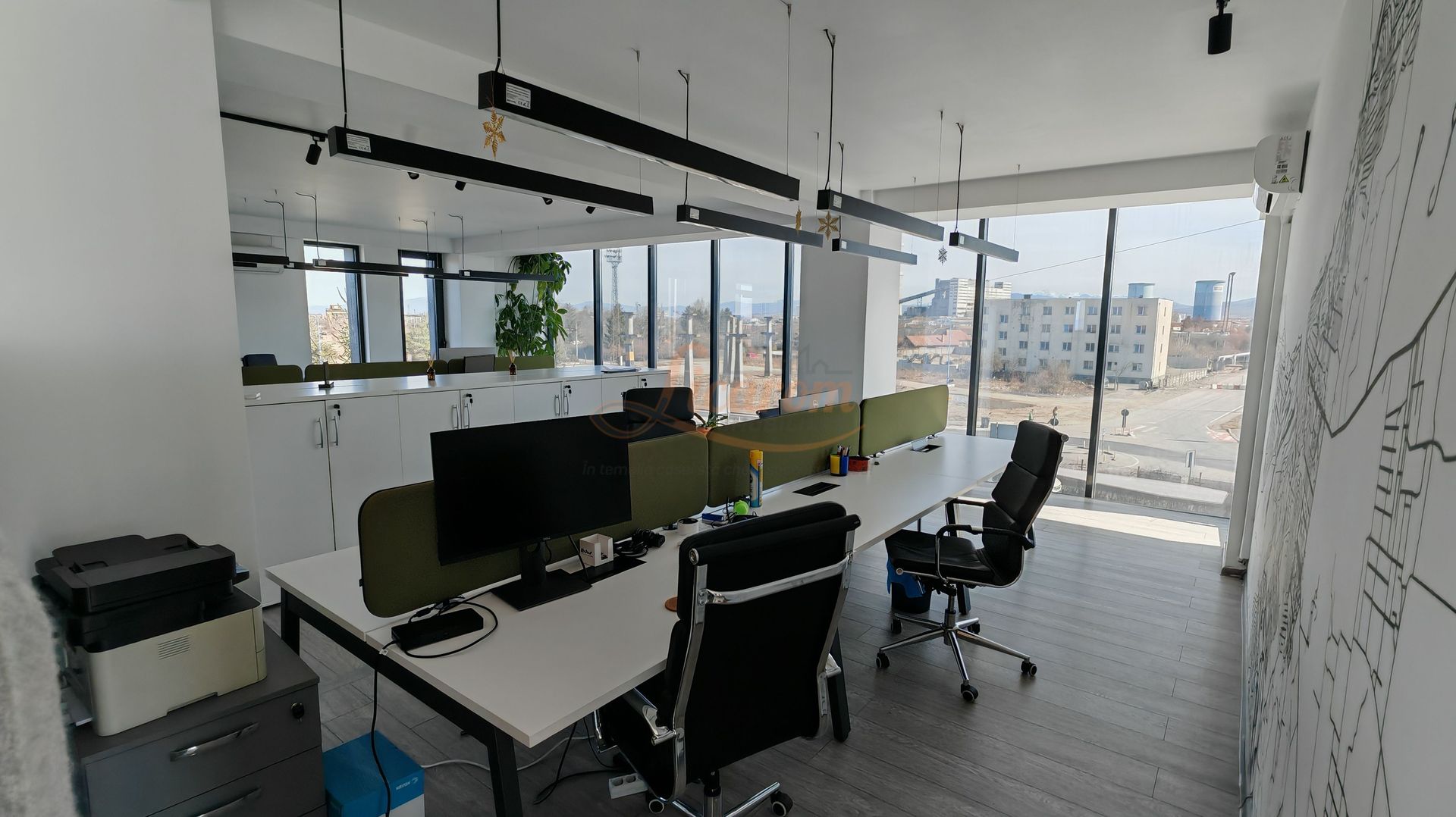 190 mp,Spatiu de Birouri/ Call Center/IT, Fitness,1980 euro/luna - imaginea 14