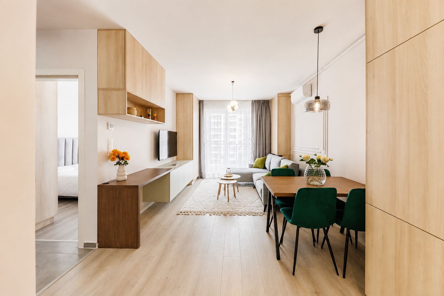 COM 0% Apartament nou cu 2 camere | Denya Forest - imaginea 3