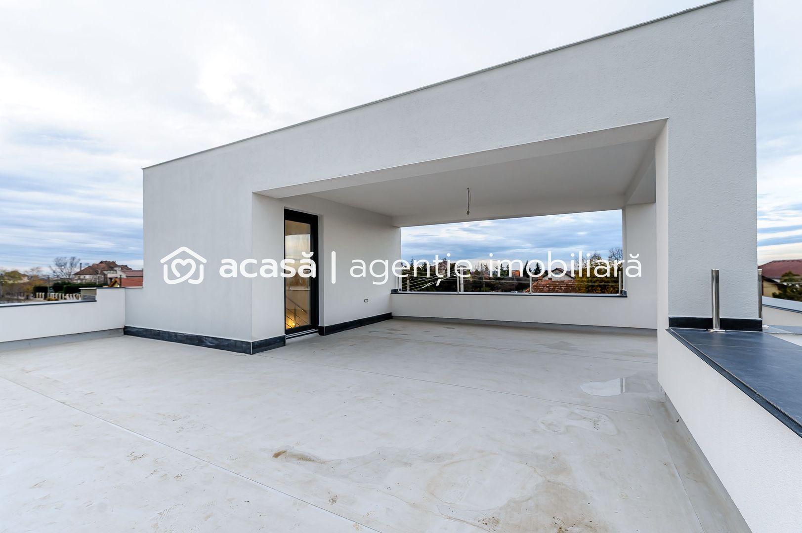 Imagine 3 - Casă nouă 2025 cu terasă rooftop – 5 camere, design modern, în Gai