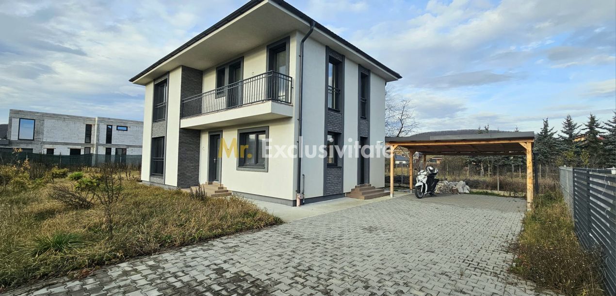 Casa individuala noua in Gilau-constructie premium