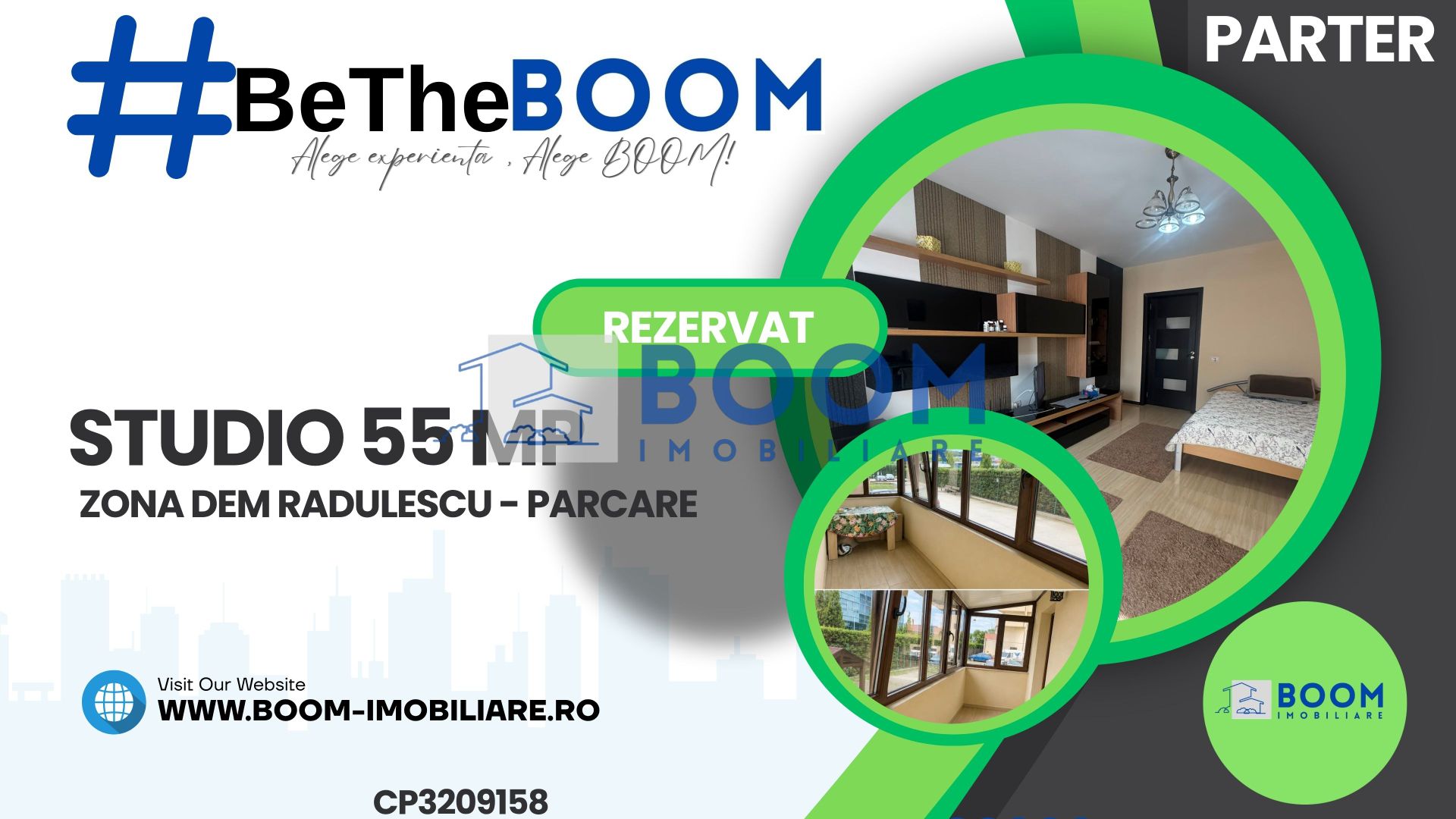 Garsoniera | 55 mp | Dem Rădulescu | Bloc Nou 2016 | Parcare proprie