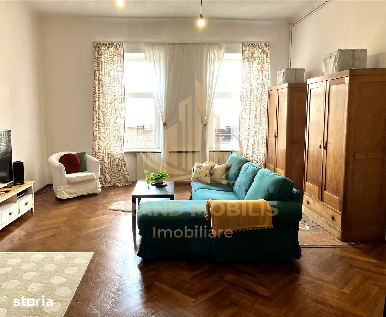 Badea Cârțan | Apartament 2 camere |84 mp utili|Etaj 1|Curte + boxă