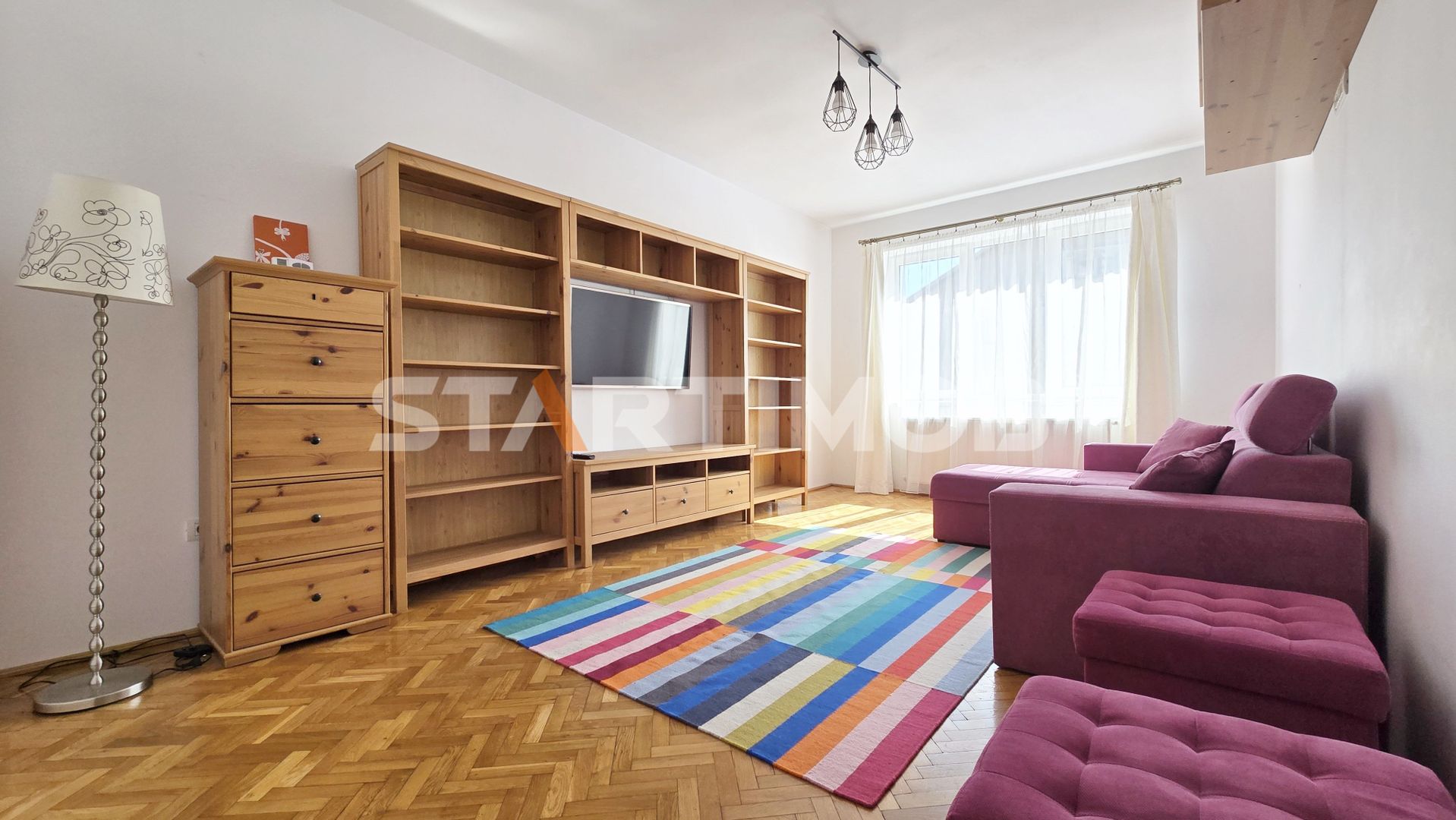 Apartament 3 camere cu parcare si boxa Central