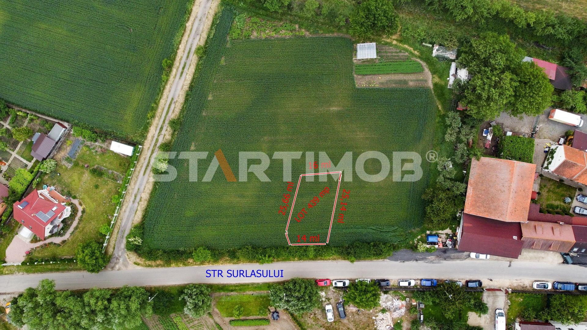 Teren intravilan construibil Stupini