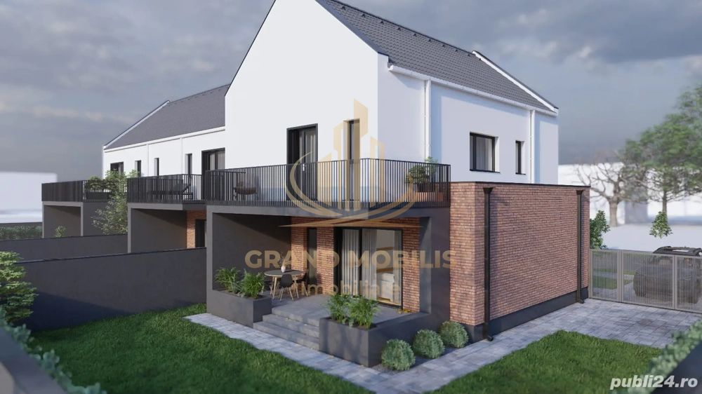 Triplex Modern Sacalaz| 80 mp | 3 Camere | 200 mp Teren