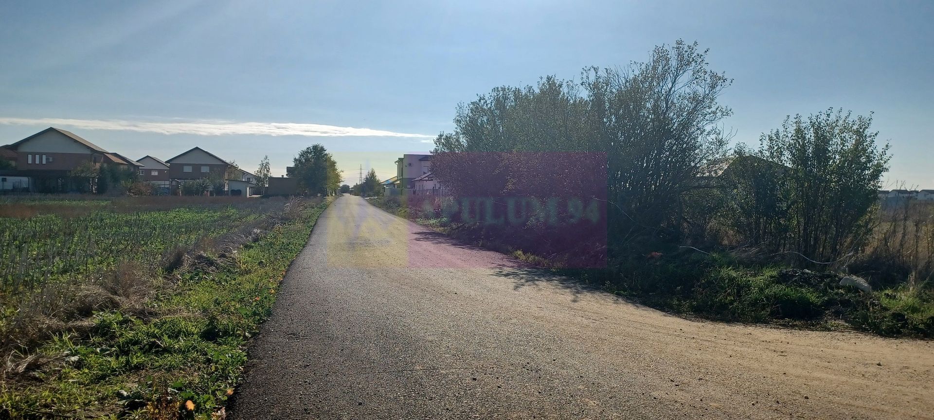 Săbăreni, teren rezidential 6290 mp, cu 52m FS, utilitati in apropiere