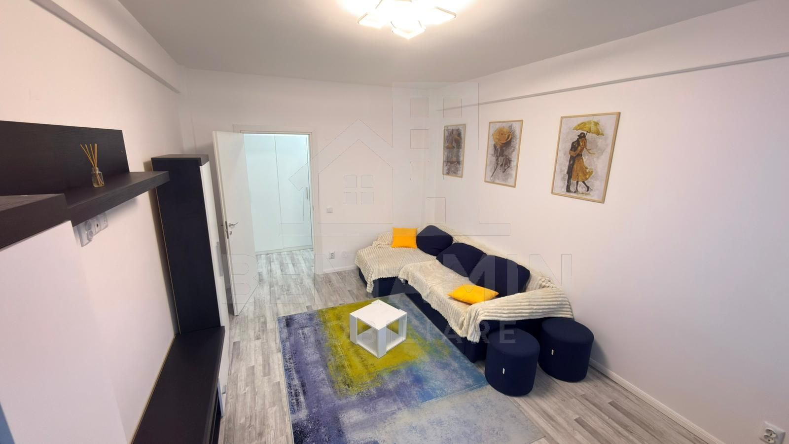 2 camere - bloc nou -2 bai - curte 70mp - 2 parcari - Happy Residence - imaginea 2
