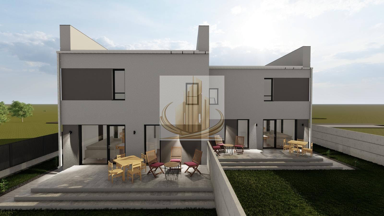 Duplex Săcălaz, 100 mp utili, 325 mp teren, 4 camere, P+1 - imaginea 5
