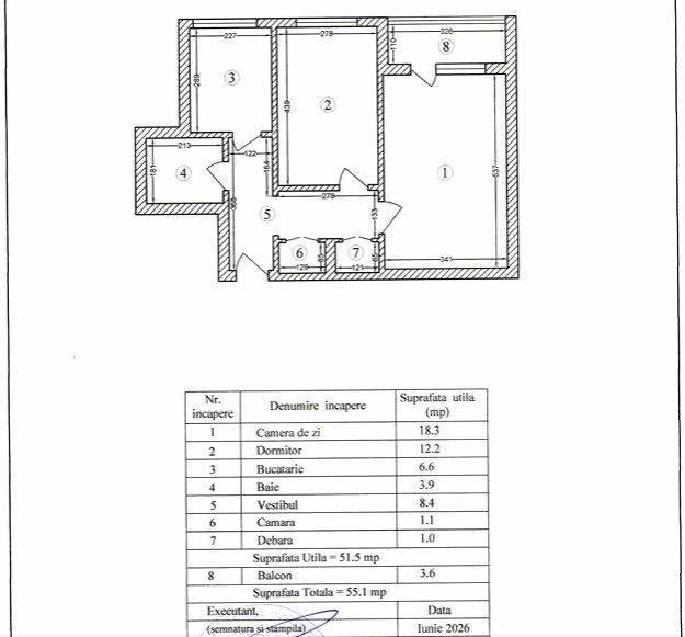 Vand apartament 2 camere la 5 minute de metrou Tineretului