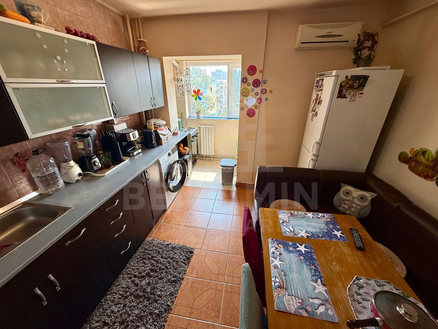 Trei Camere 76mp Centrala 3 Balcoane Trilateral Craiovita Noua - imaginea 6