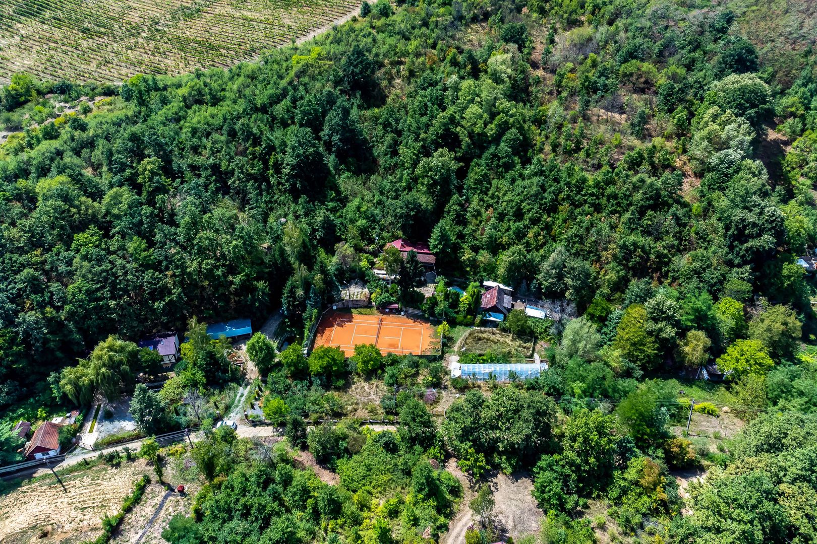 Imagine 14 - PROPRIETATE VÂNDUTĂ Casă conac cu 15.000 mp deal împădurit la Barațca,