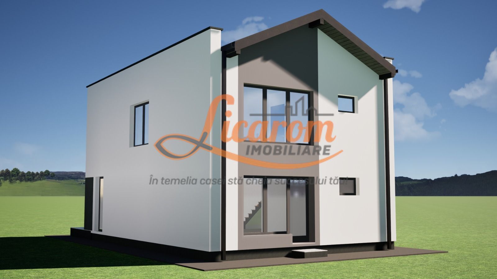 Vila LUX Parter+Etaj(stil mediteranean) in Stupini zona Plugarilor - imaginea 7