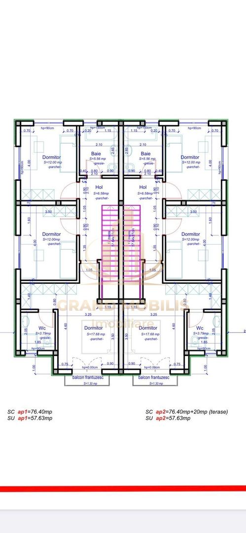 Casa in stil mediteranean, ultrafinisată 5 camere, 3 bai + curte. - imaginea 37