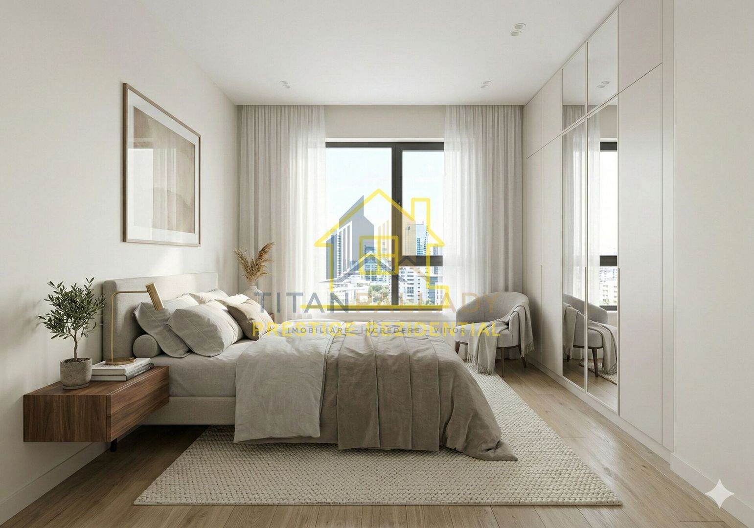 Apartament 2 Camere | Titan-Pallady | 61mp cu Balcon Generos
