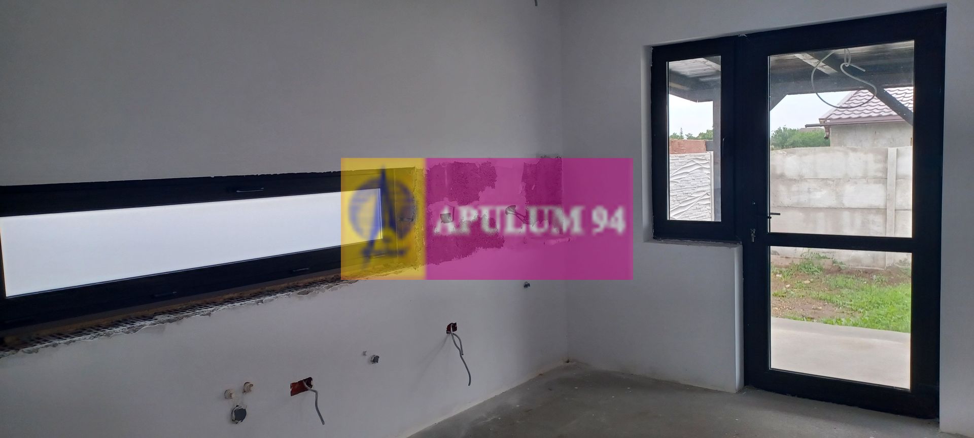 Casă nouă 3 camere parter, curte 443 mp, Săbăreni