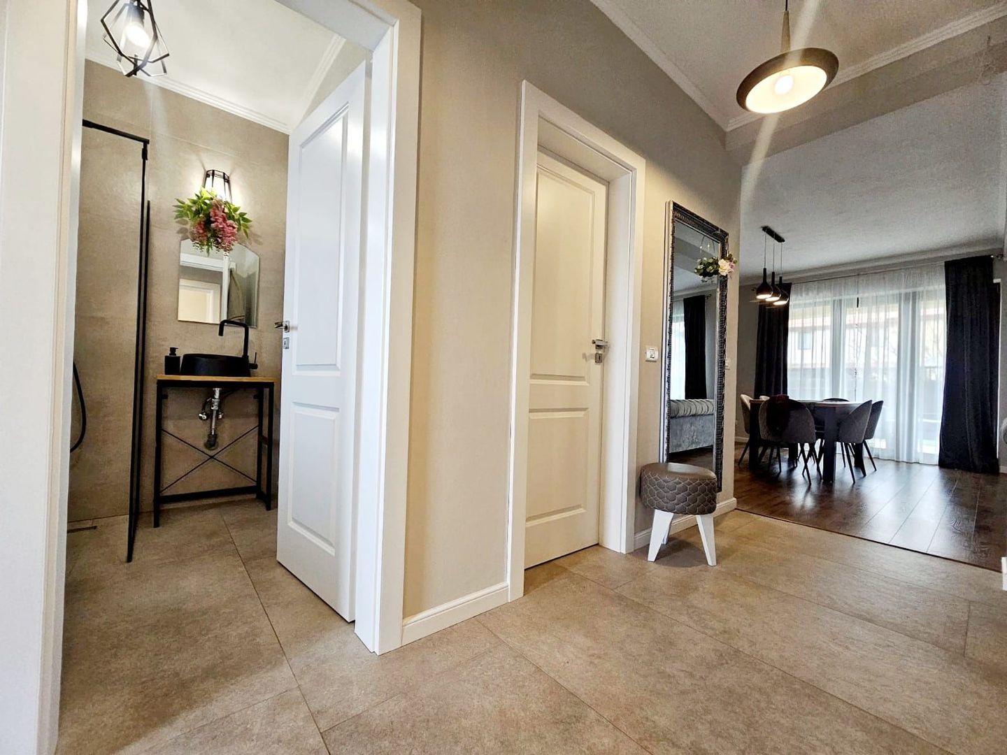 Duplex modern 5 camere 120 mp teren 335 mp Dumbravita Ferventia - imaginea 24