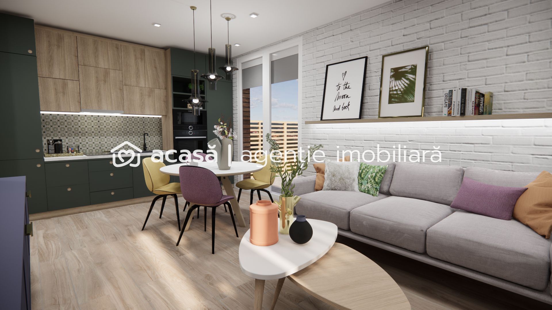 Imagine 2 - Apartament 2 camere NOUL BLOC R39 COMISION 0 ARED lânga AFI