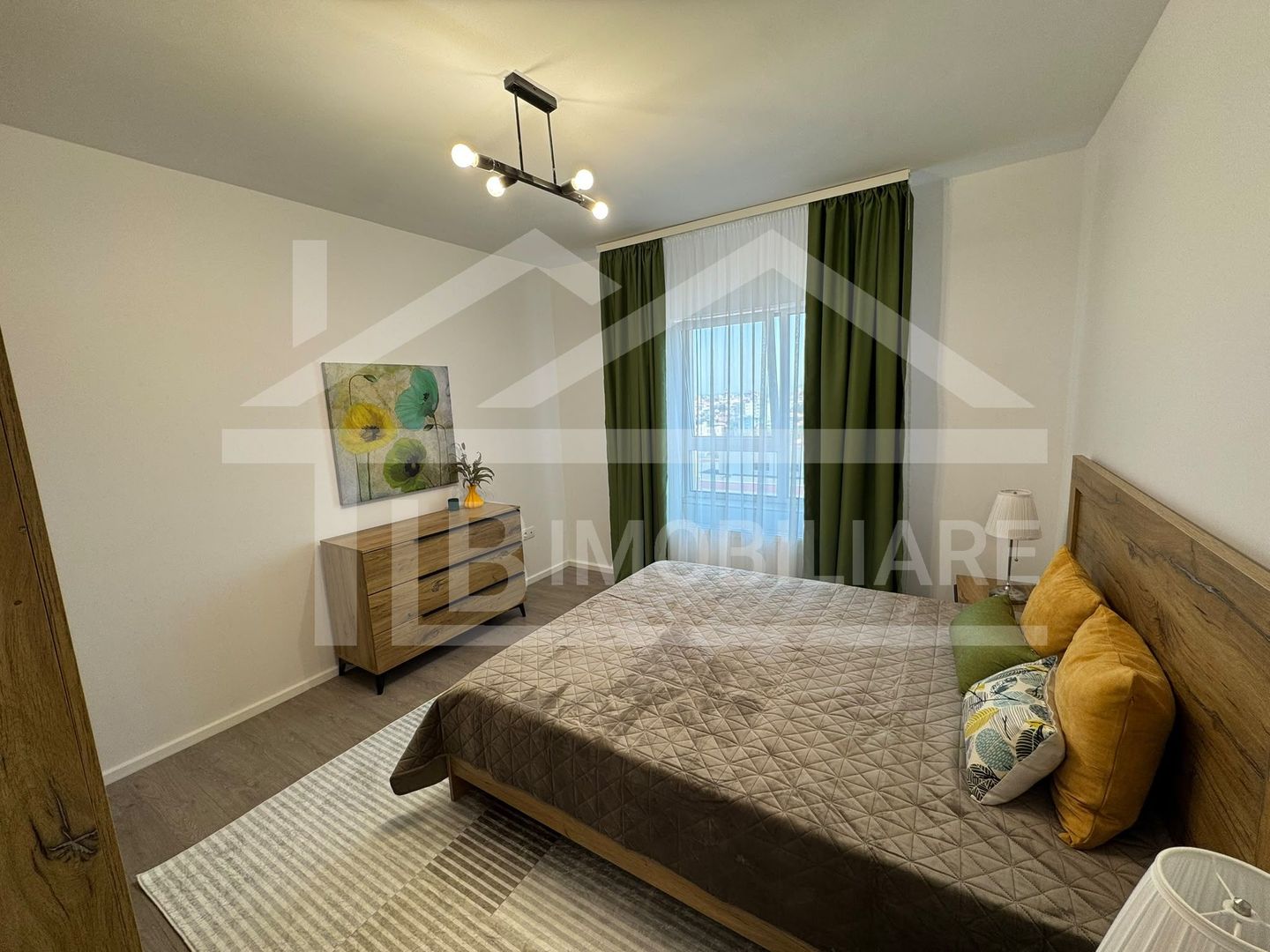 Apartament 2 camere, 56 mp, decomandat, parcare, Zona Vivat Residence - imaginea 4