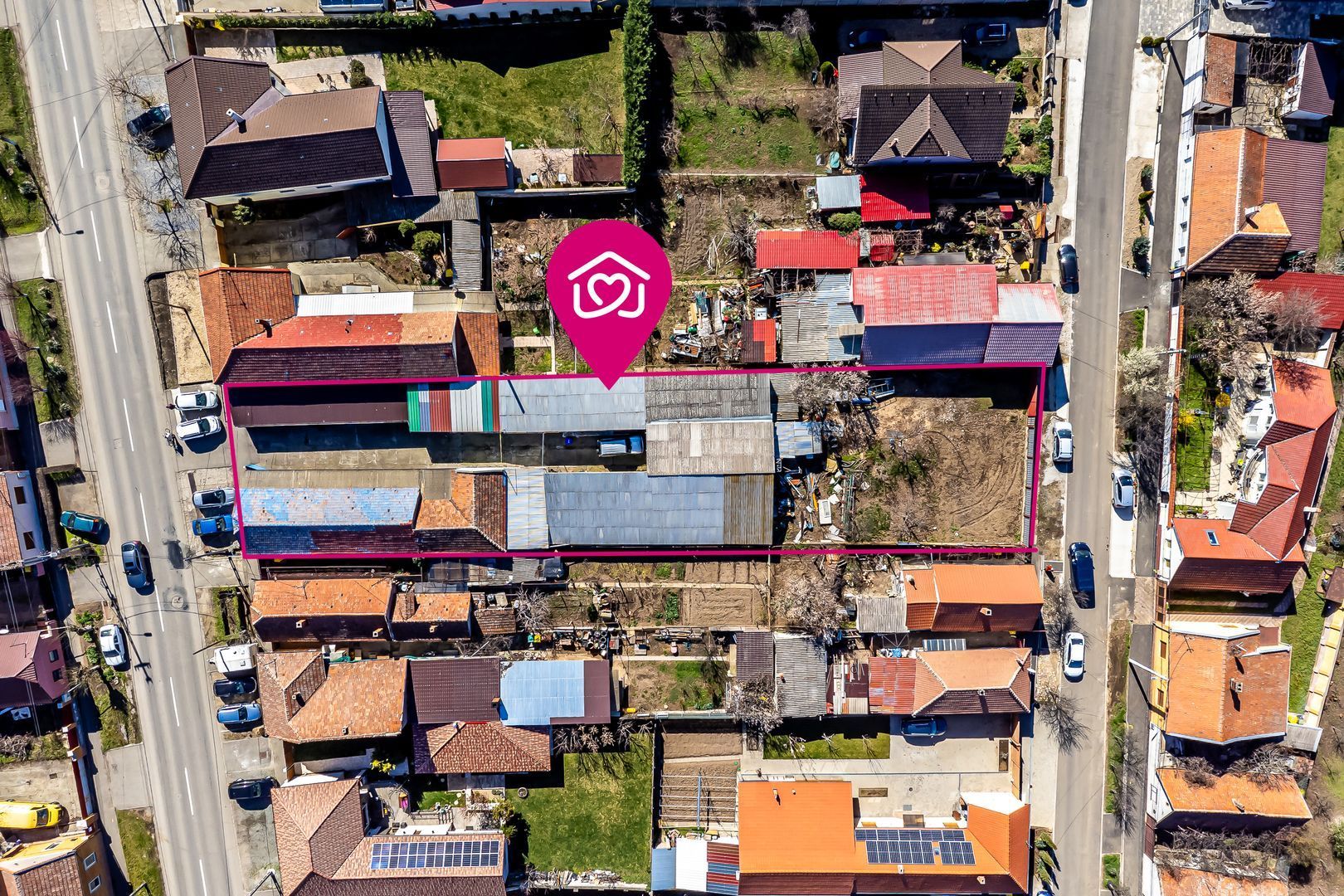 Teren cu 2 fronturi stradale, Aradul Nou, proiect multifamilial