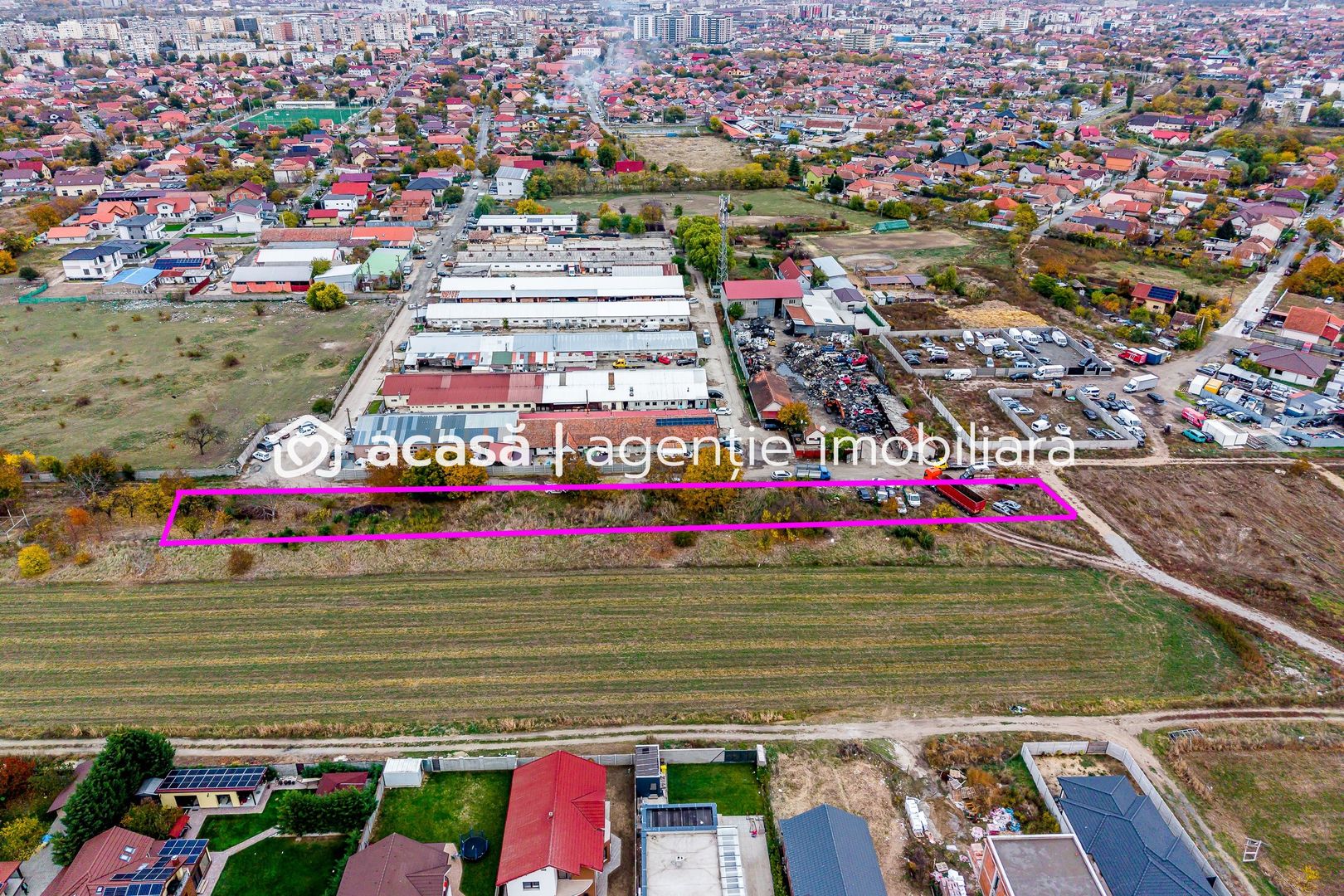 Imagine 5 - Teren de 2500 mp cu posibilitate de parcelare în Bujac Arad